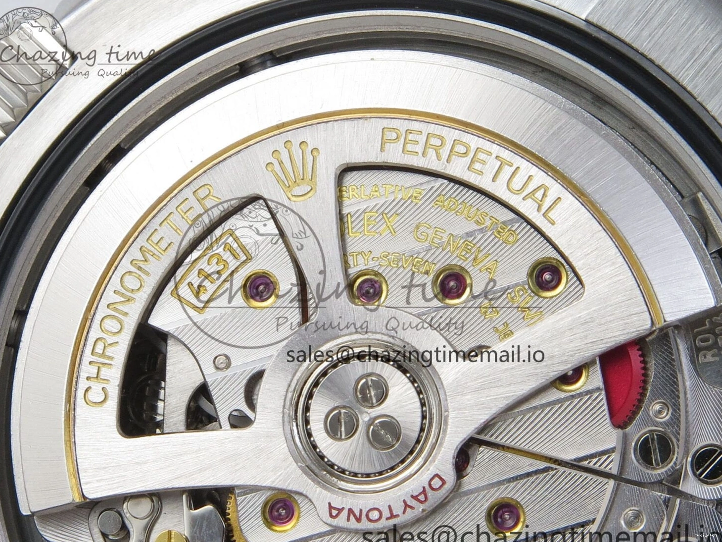 Best Marker (Gain Edition on SH4131 QF SS V6 Daytona Dia Bracelet Gray 126509 Crystal Weight) 1:1 0114